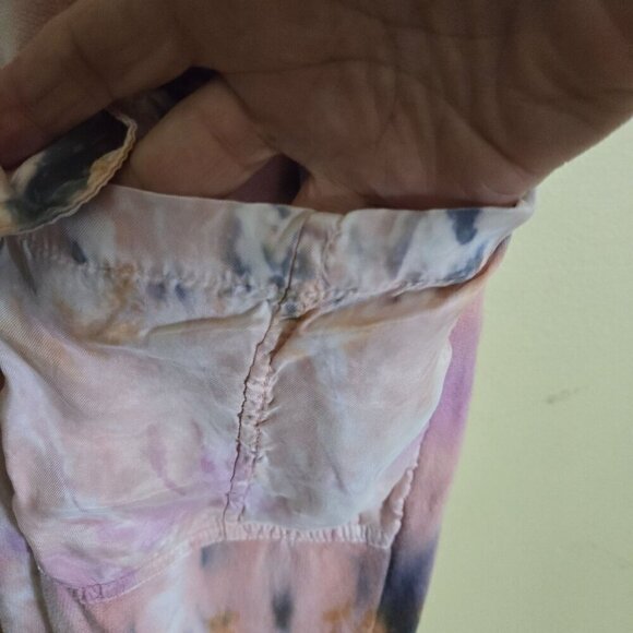Young Fabulous & Broke Utility Cargo Tie Dye Elastic Waist Joggers Size XS - Picture 3 of 7
